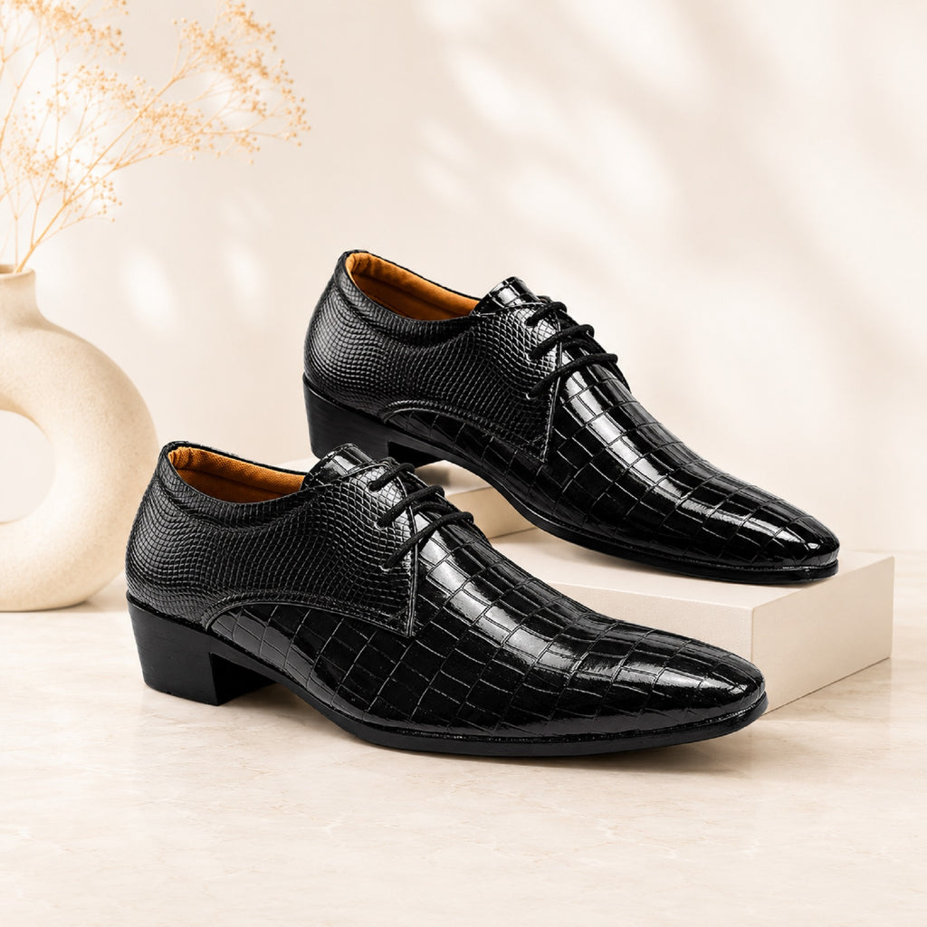 BAXXICO Party Wear Lace up Shoes For Men