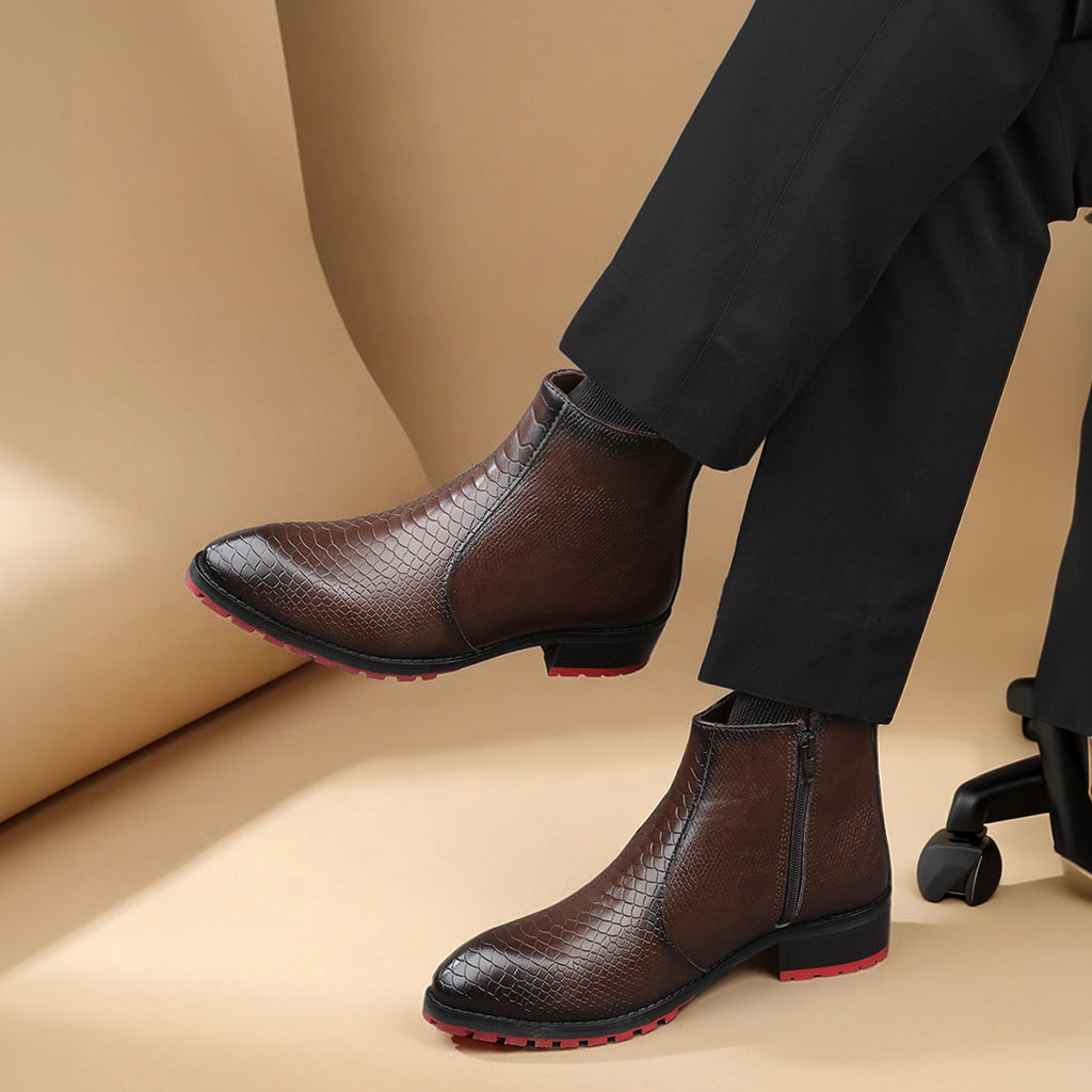 BAXXICO Modern Mens Boots Crafted for Confidence Style & Presence