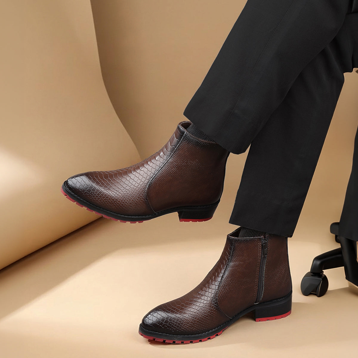BAXXICO Modern Mens Boots Crafted for Confidence Style & Presence