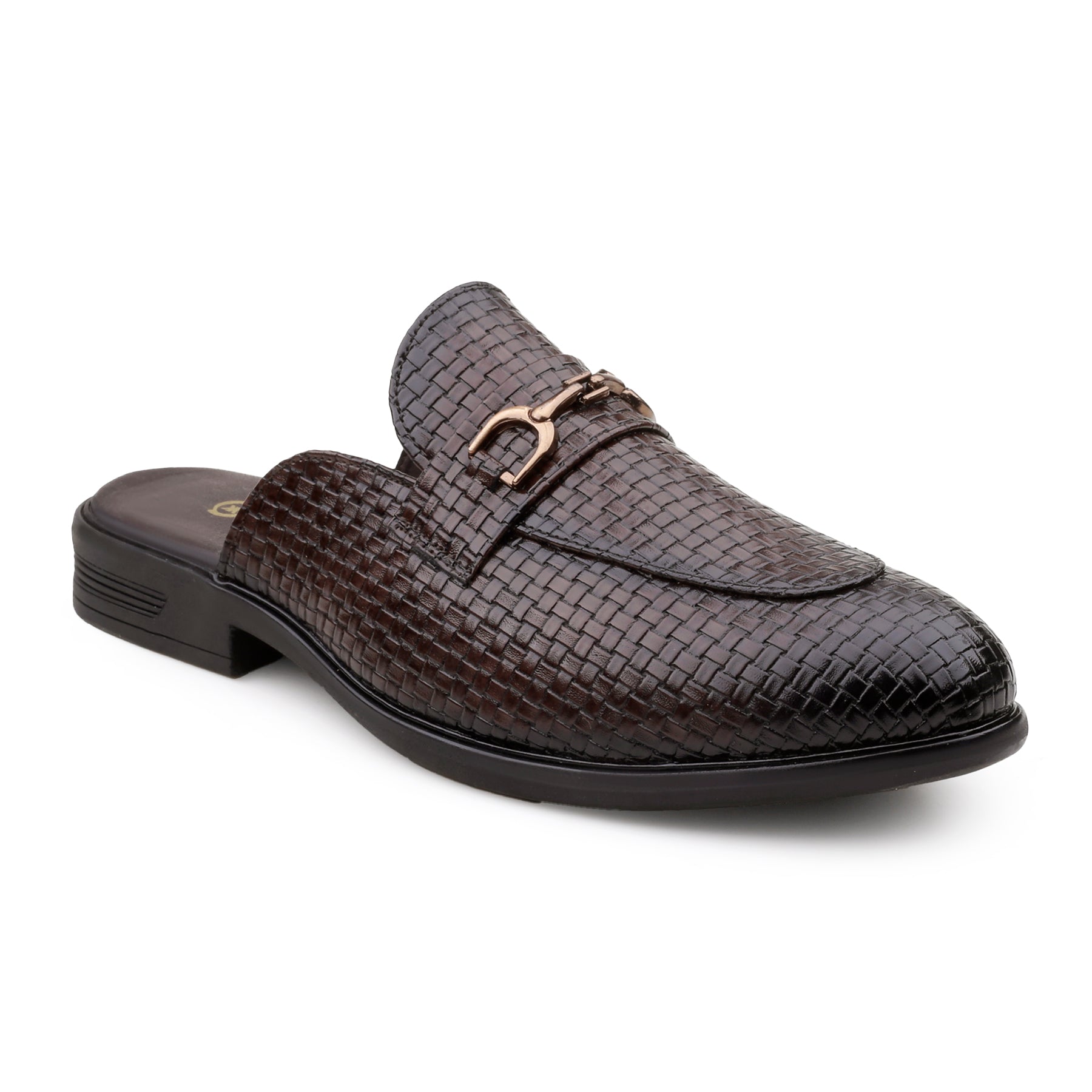 BAXXICO Premium Faux Leather Slip On Mule Loafers for Men