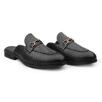 BAXXICO Premium Faux Leather Slip On Mule Loafers for Men