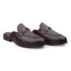 BAXXICO Premium Faux Leather Slip On Mule Loafers for Men