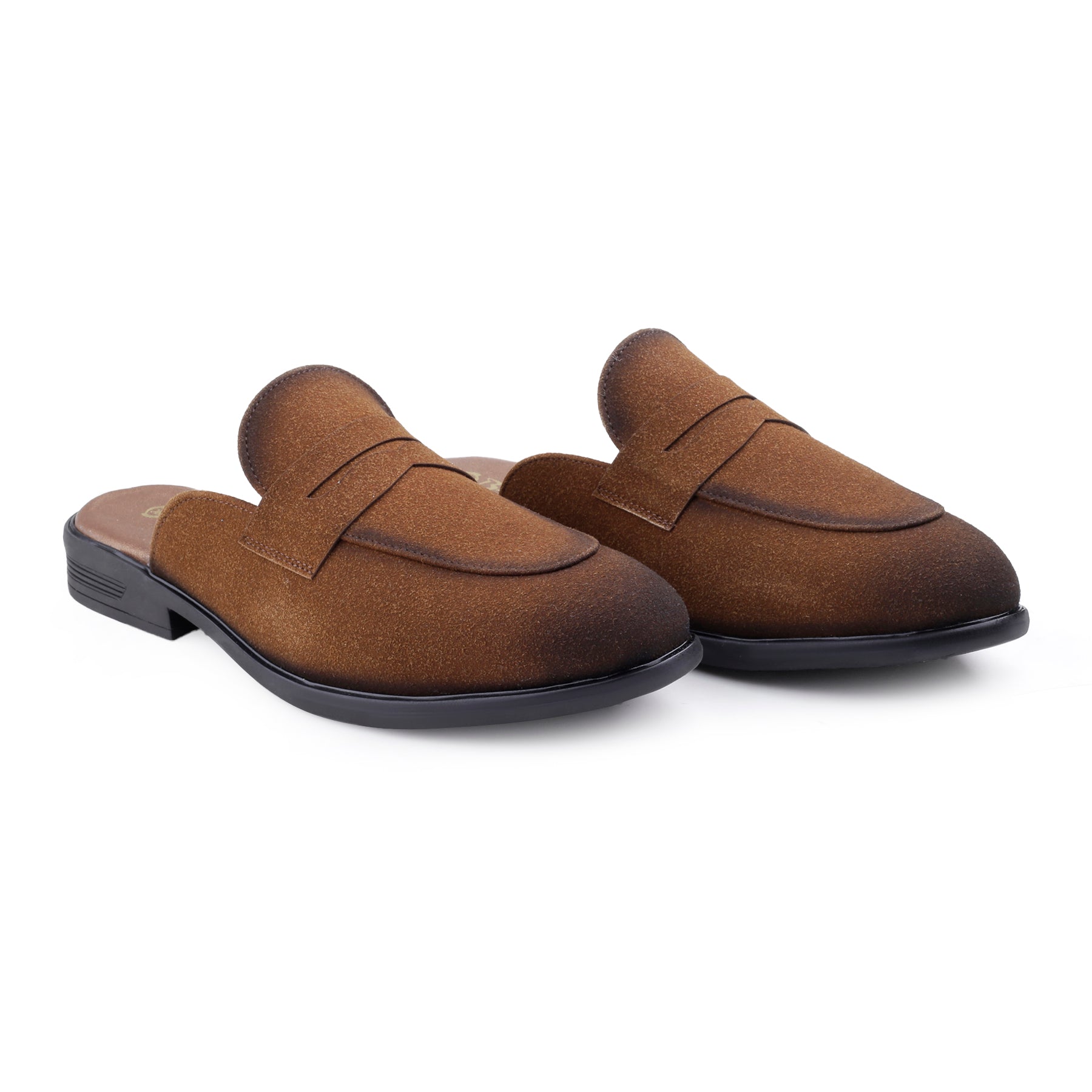BAXXICO Mens Premium Penny Mule Loafers  Stylish Slip On Shoes