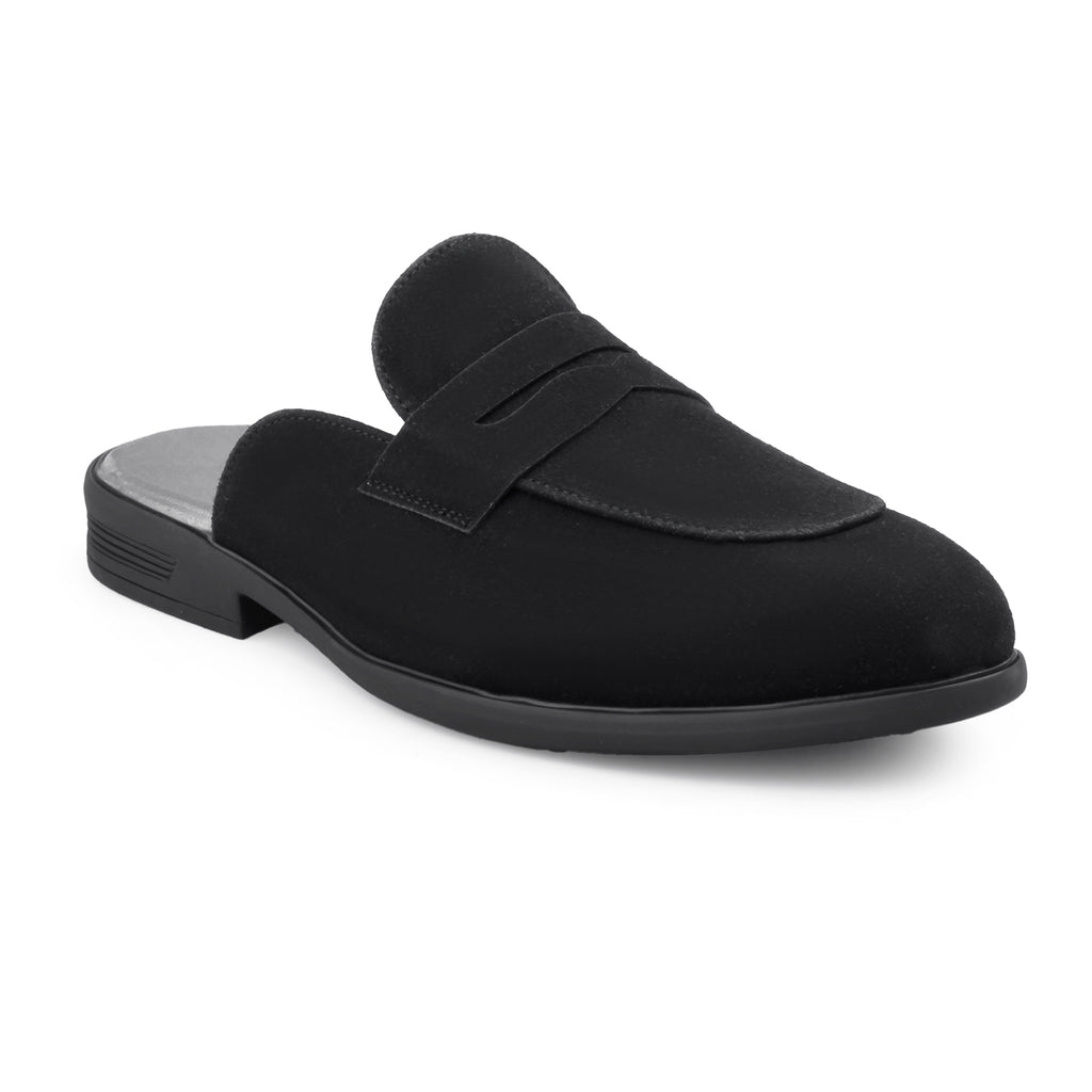 BAXXICO Mens Premium Penny Mule Loafers  Stylish Slip On Shoes