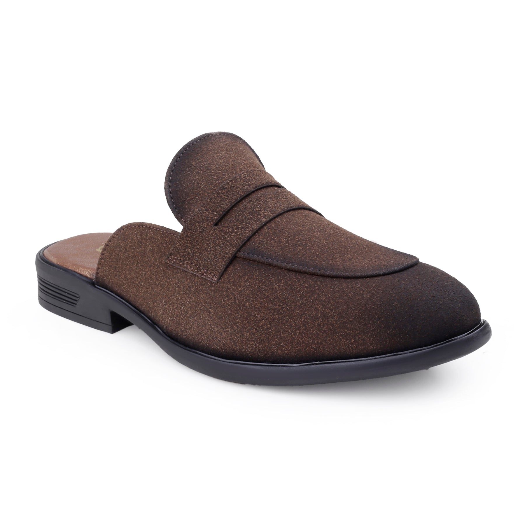 BAXXICO Mens Premium Penny Mule Loafers  Stylish Slip On Shoes