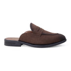 BAXXICO Mens Premium Penny Mule Loafers  Stylish Slip On Shoes