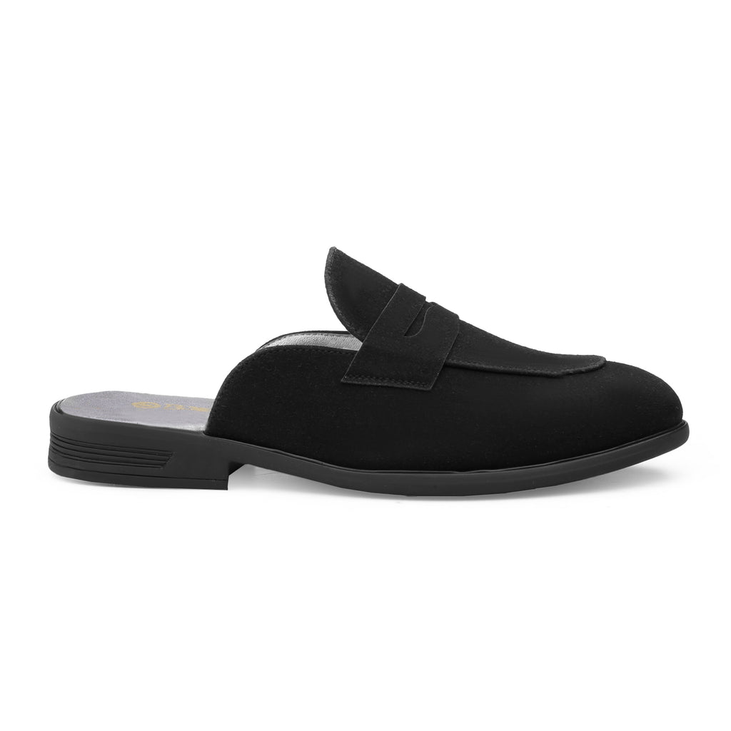 BAXXICO Mens Premium Penny Mule Loafers  Stylish Slip On Shoes