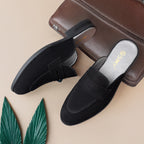 BAXXICO Mens Premium Penny Mule Loafers  Stylish Slip On Shoes