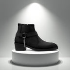 BAXXICO Mens comfortable faux leather boots