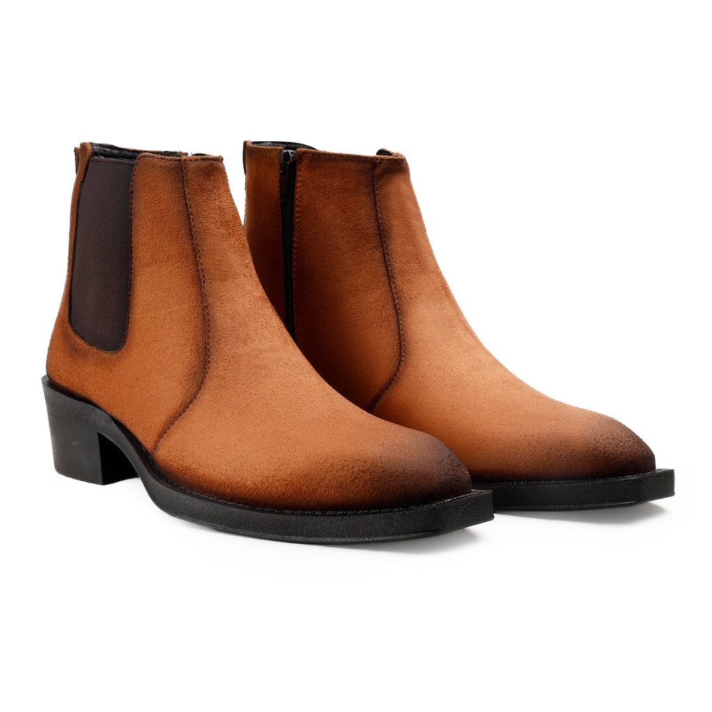 BAXXICO Mens 5–6 CM Invisible Height Boost Boots