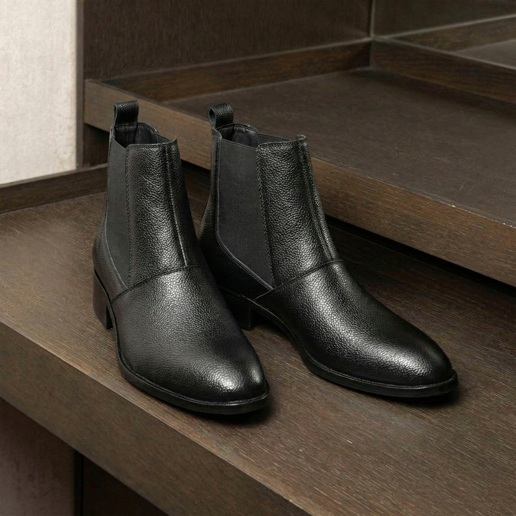 BAXXICO Luxury Mens Boots Designed to Add Extra Height & Confidence