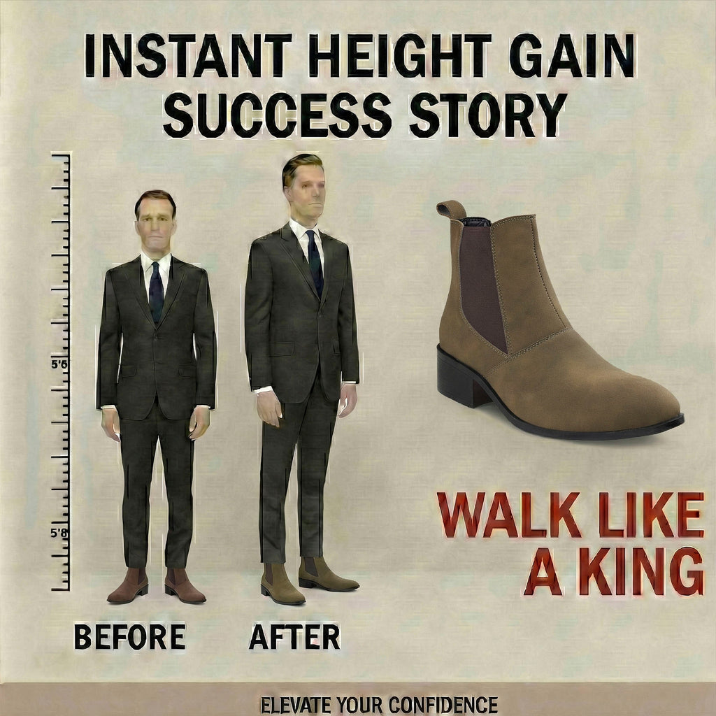 BAXXICO Modern Mens Footwear Designed for Extra Height and Premium Fashion