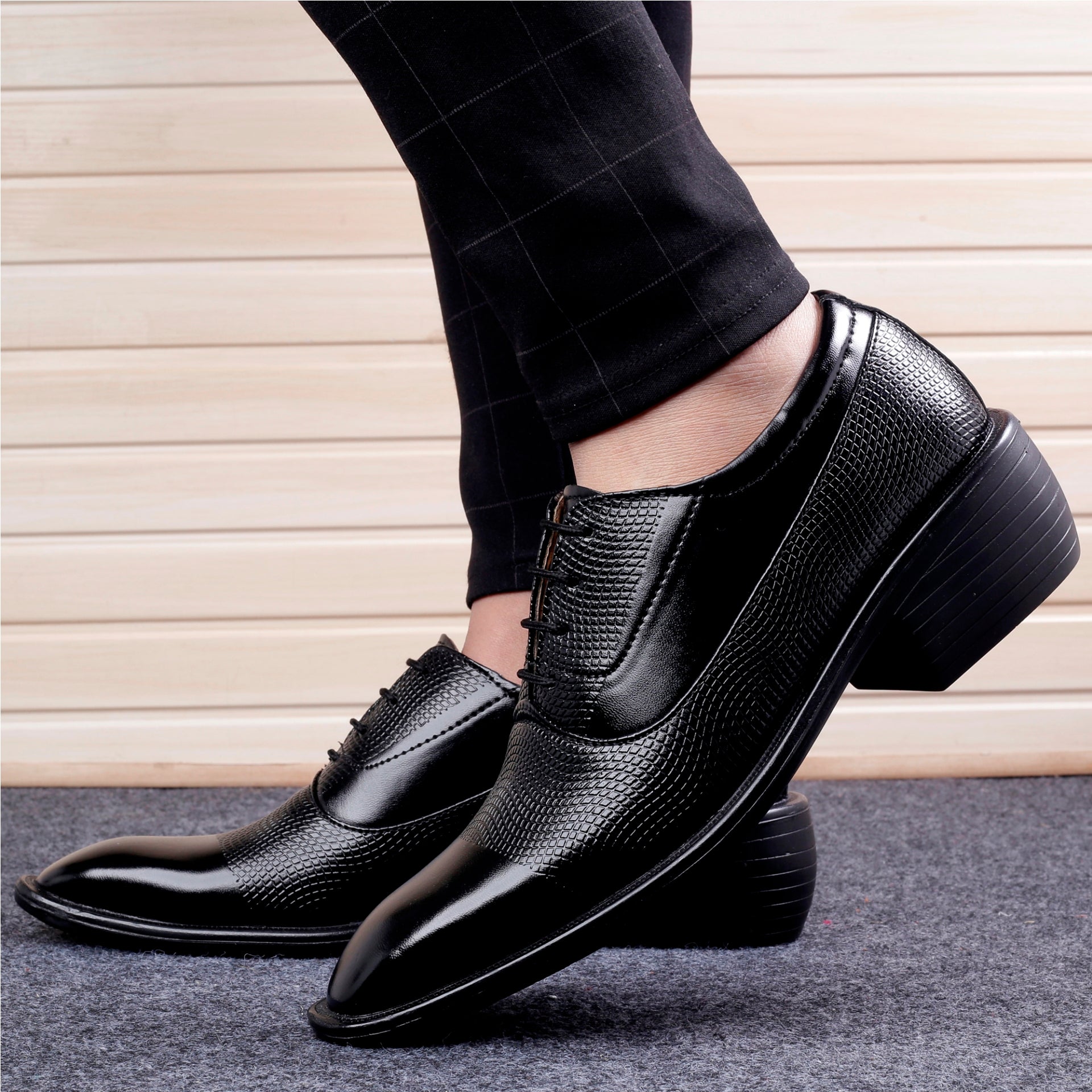 Mens New Stylish Partywear Lace up Formal Shoes for Men