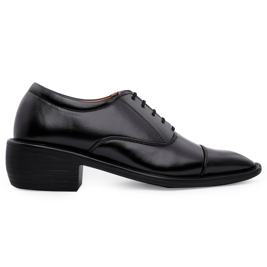 Mens Height Increasing Formal Office Wear Lace Up Shoe
