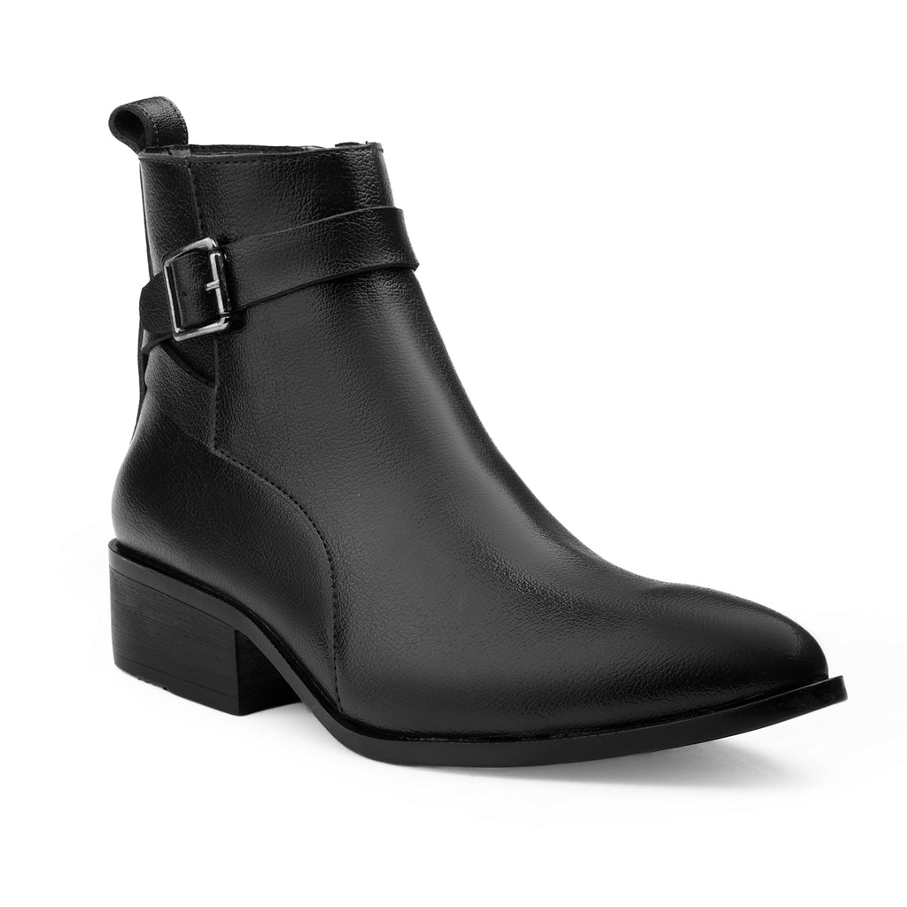 BAXXICO Mens Height Boost Boots for Formal & Casual Wear