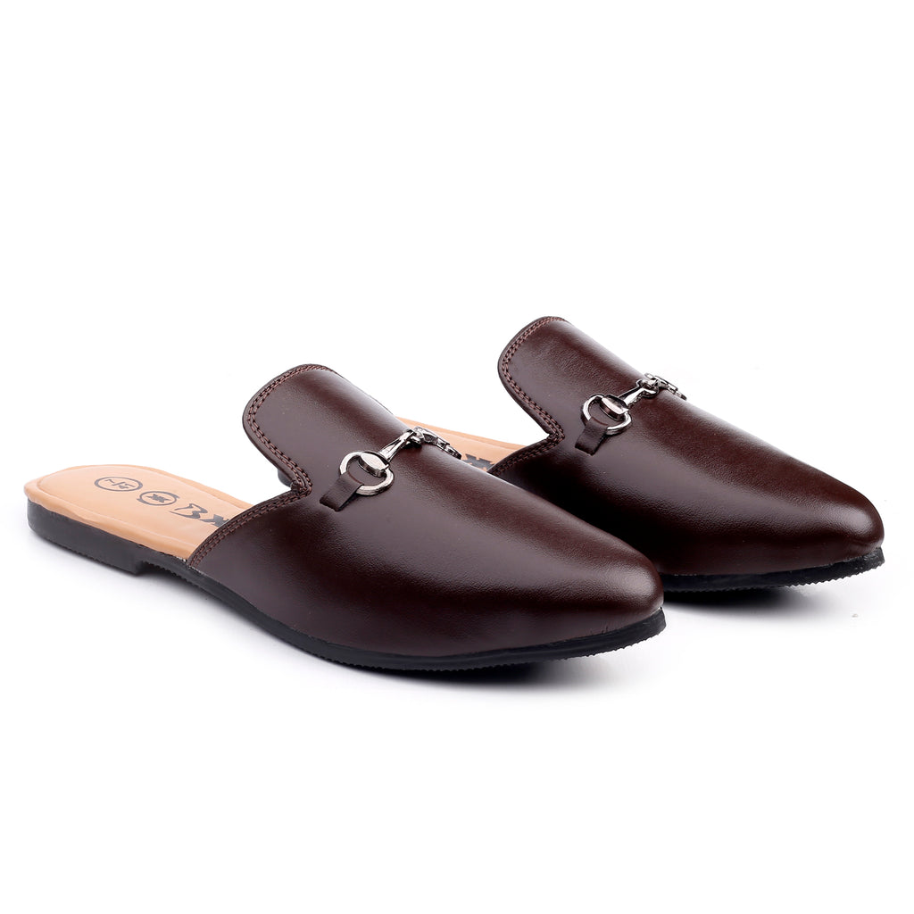 BAXXICO Mens Vegan Leather Material Latest Stylish Mules