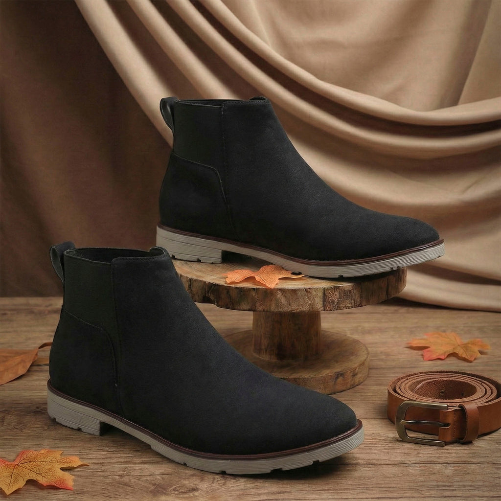 BAXXICO Mens Chelsea Boots Clean Lines Confident Style