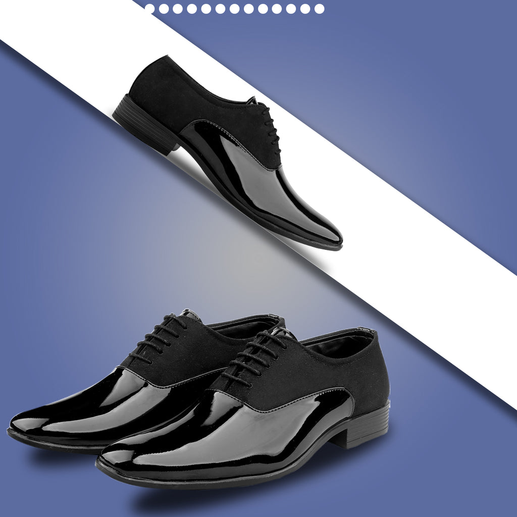 BAXXICO Party Wear And Semi Formal Lace up Shoes For All Seasons