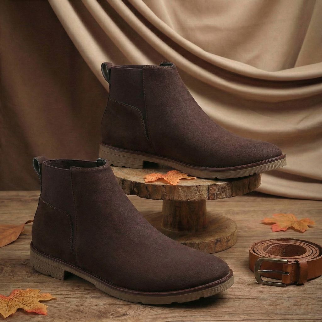 BAXXICO Mens Chelsea Boots Clean Lines Confident Style