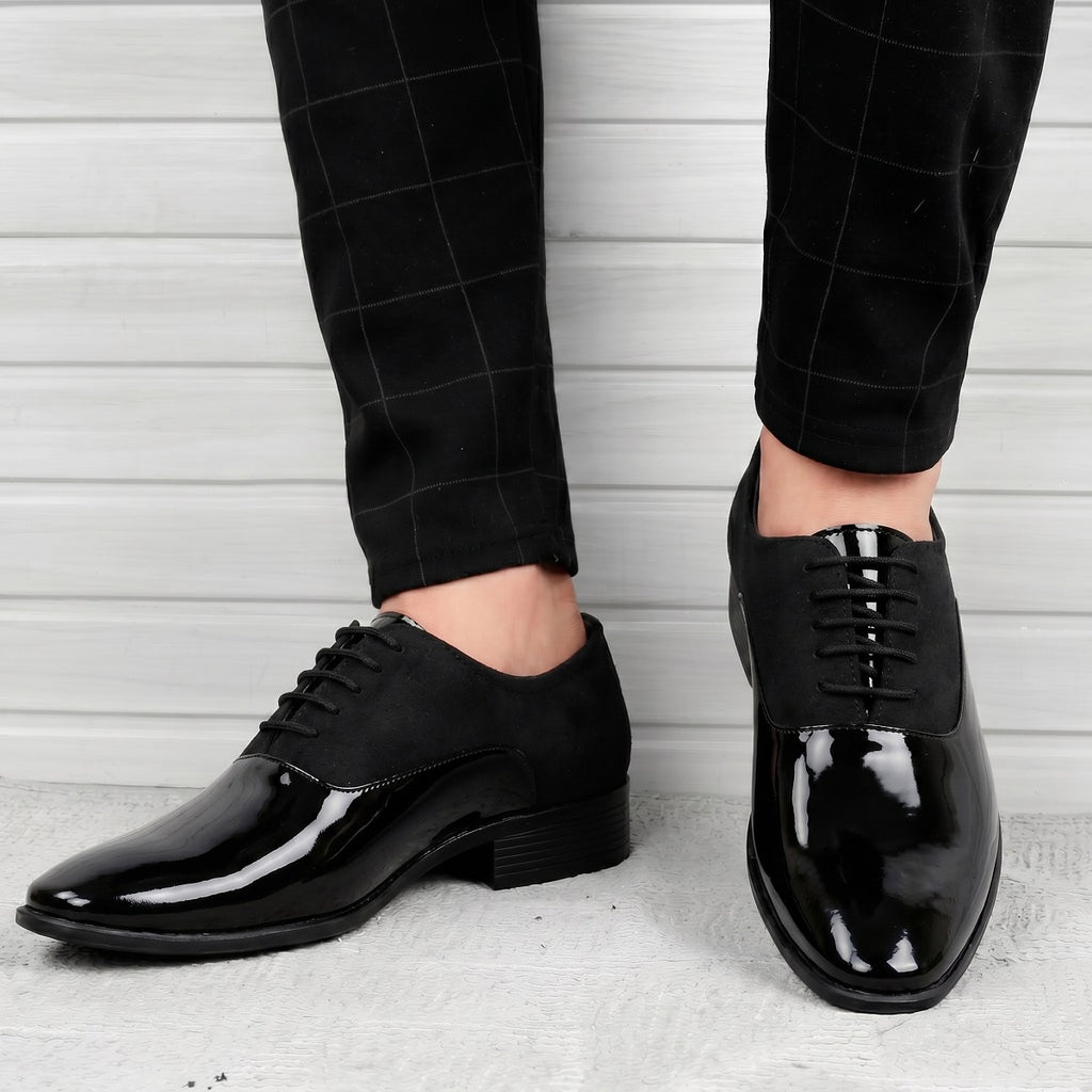 BAXXICO Party Wear And Semi Formal Lace up Shoes For All Seasons