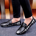 BAXXICO Stylish And Comfortable Checker Loafers for Men