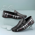 BAXXICO Stylish And Comfortable Checker Loafers for Men