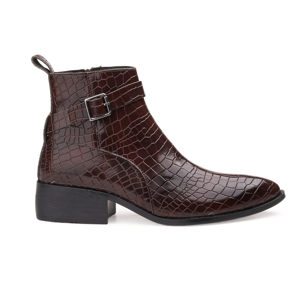 BAXXICO Elevation Plus Mens Height-Enhancing Boots 4.5 cm Lift