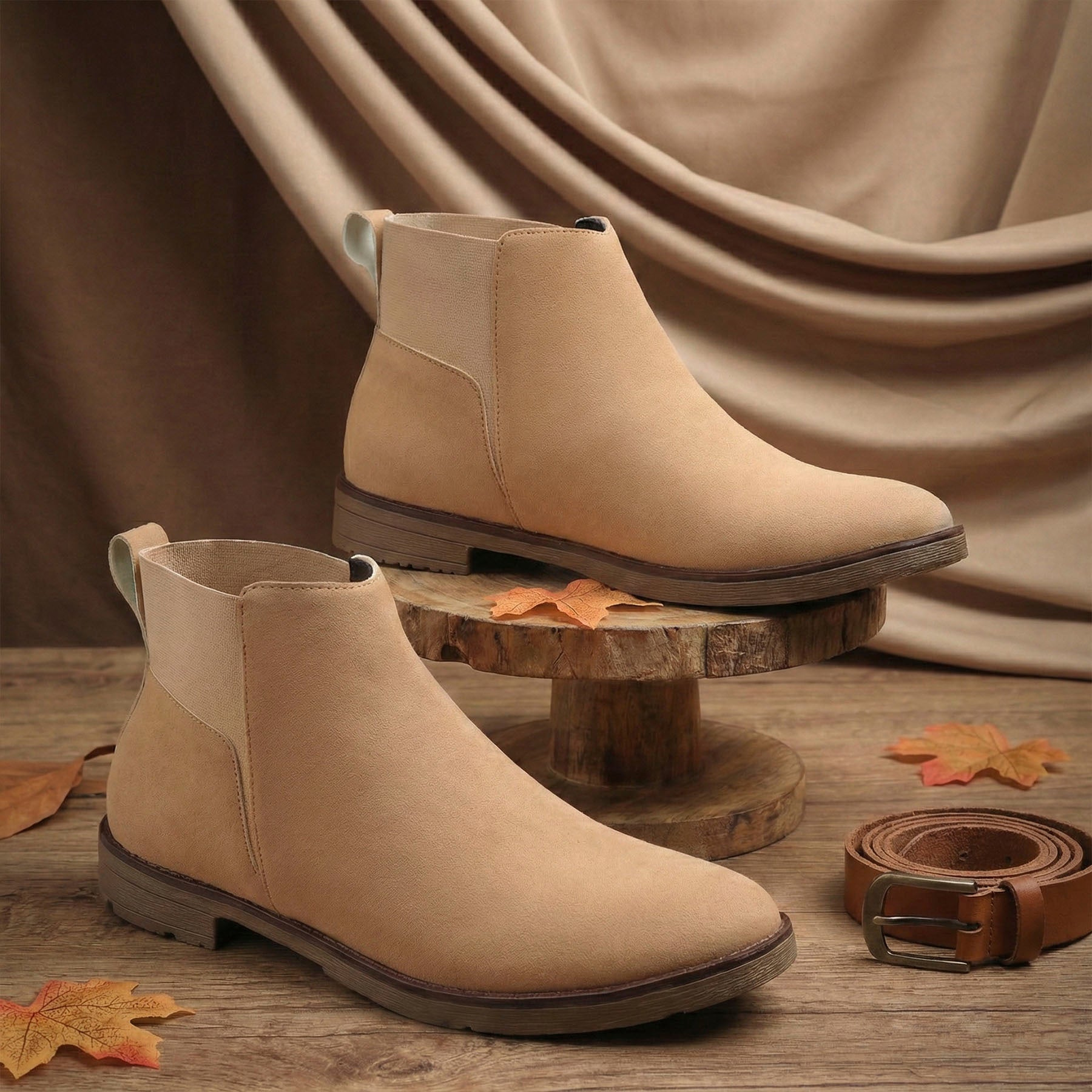 BAXXICO Mens Chelsea Boots Clean Lines Confident Style