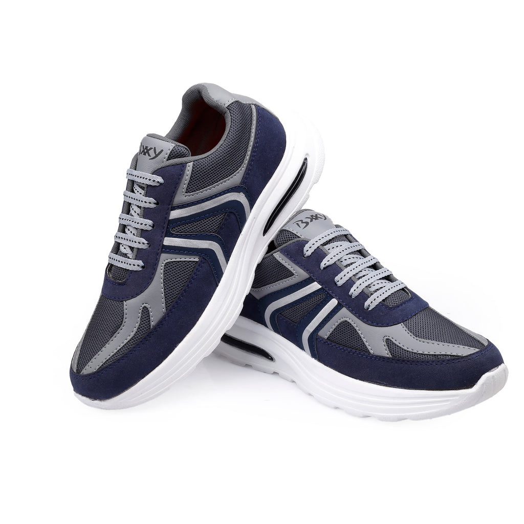 Baxxico Mens Cushioned Sports Sneakers for Outdoor and Indoor Use