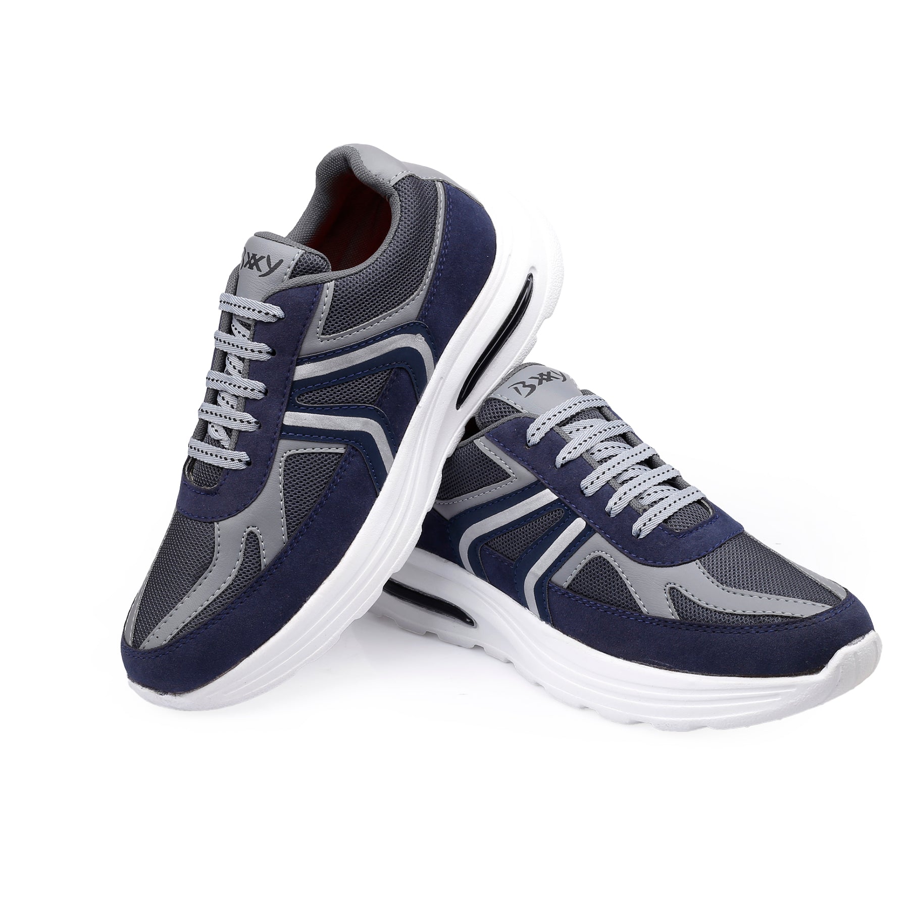 Baxxico Mens Cushioned Sports Sneakers for Outdoor and Indoor Use