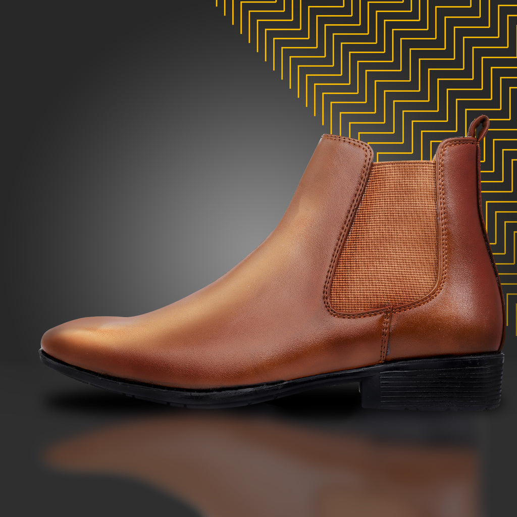 BAXXICO High end Fashionable Chelsea Boots for Men