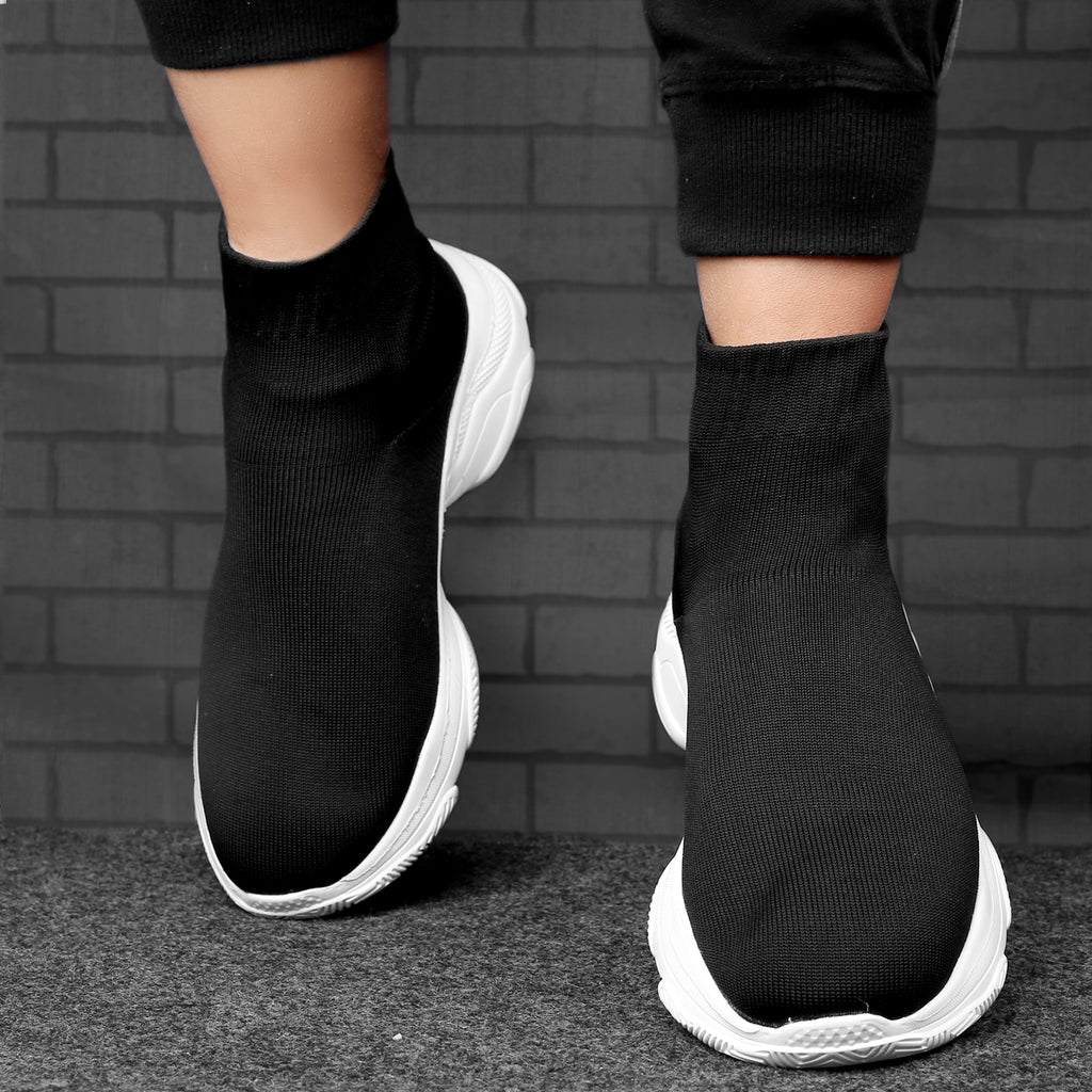 Baxxico Mens Lightweight Sock Shoes  Ultra Comfortable Slip On Sneakers