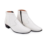 BAXXICO Formal Ankle Zipper Boots for Men