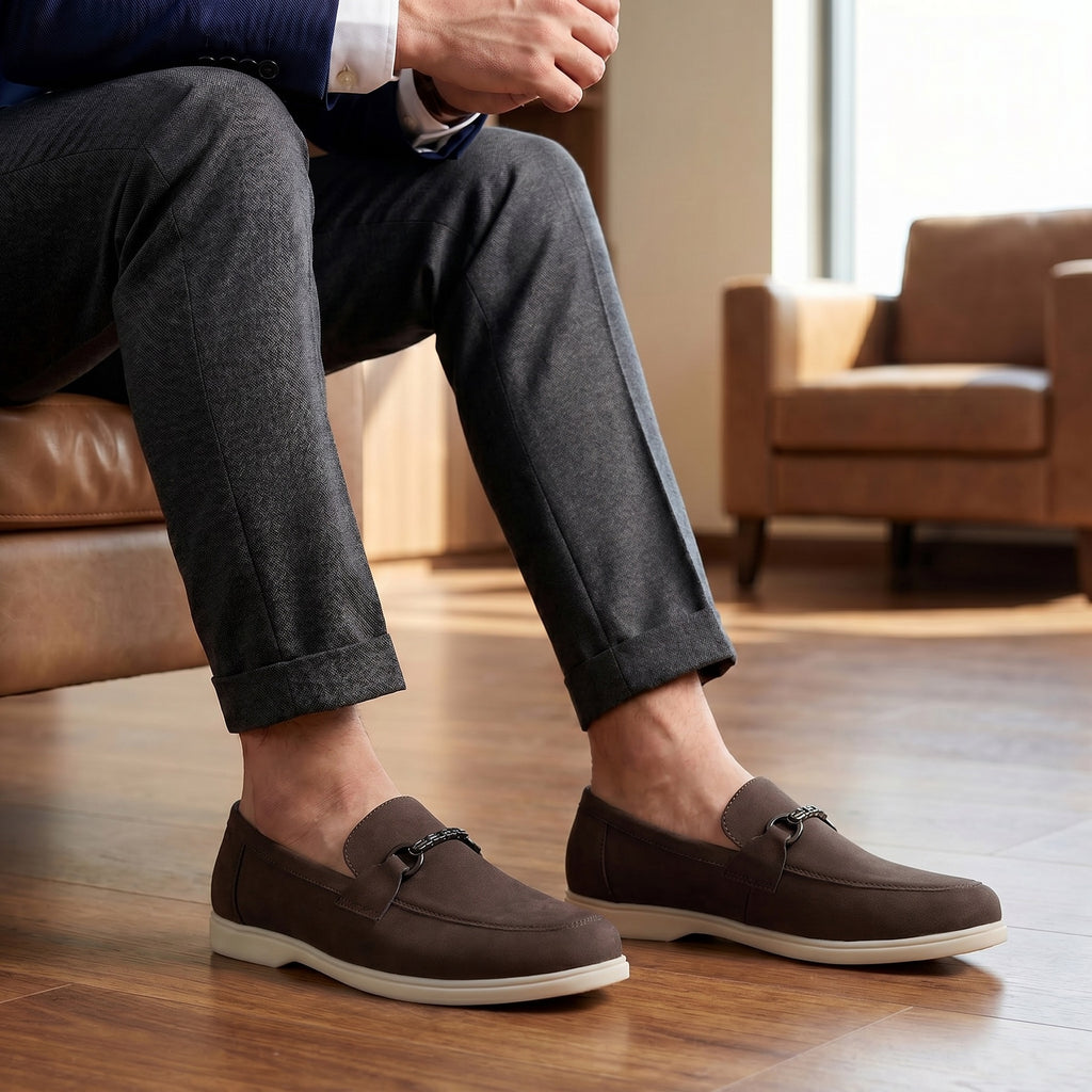 BAXXICO Luxury Loafers with Soft Matte Finish & Modern Elevated Comfort
