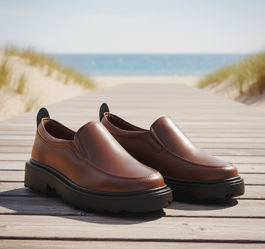 BAXXICO Mens Casual Formal Slip On Shoes Smart & Sophisticated Look