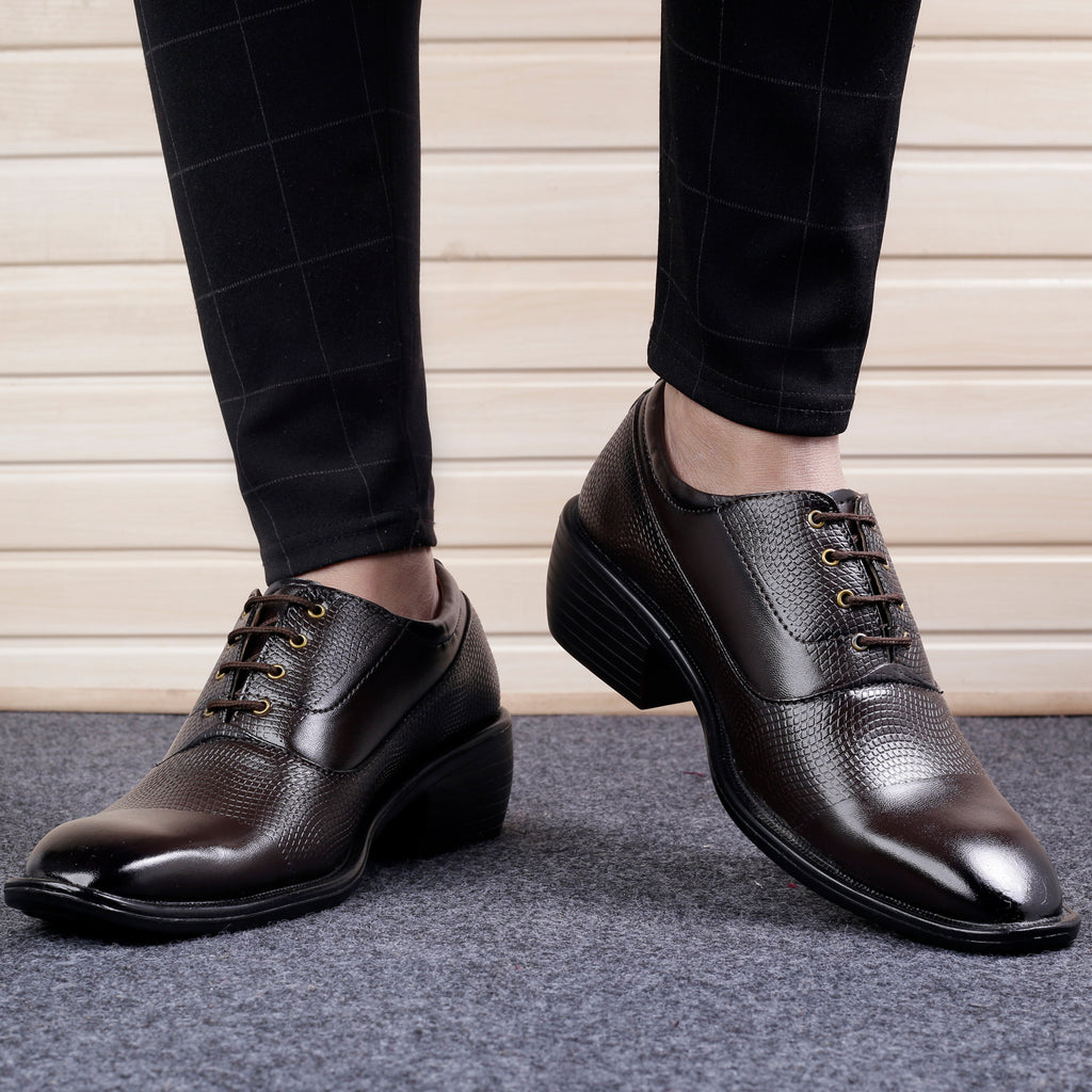 Mens New Stylish Partywear Lace up Formal Shoes for Men