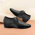 Mens Office Wear Height Increasing Derby Formal Shoes