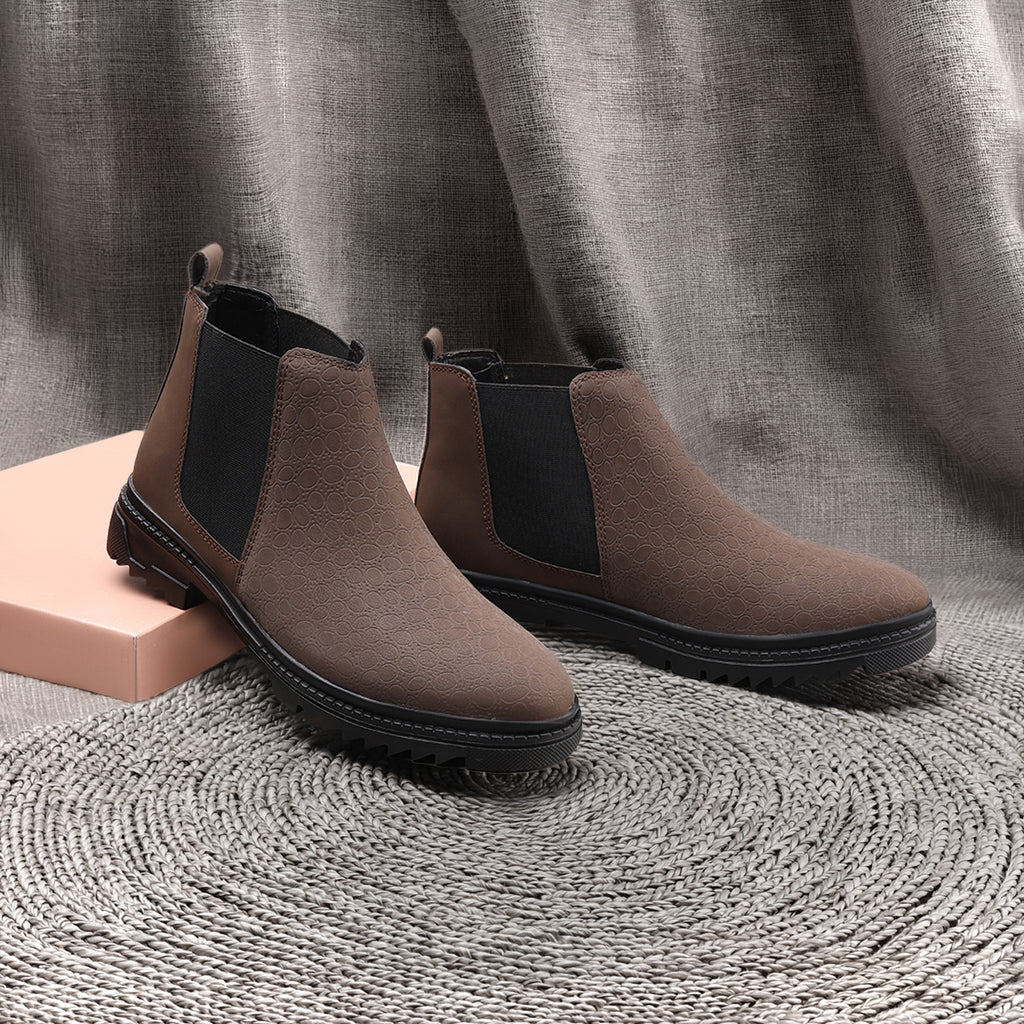 BAXXICO Classic Chelsea Boots for Men Durable & Comfortable Fit