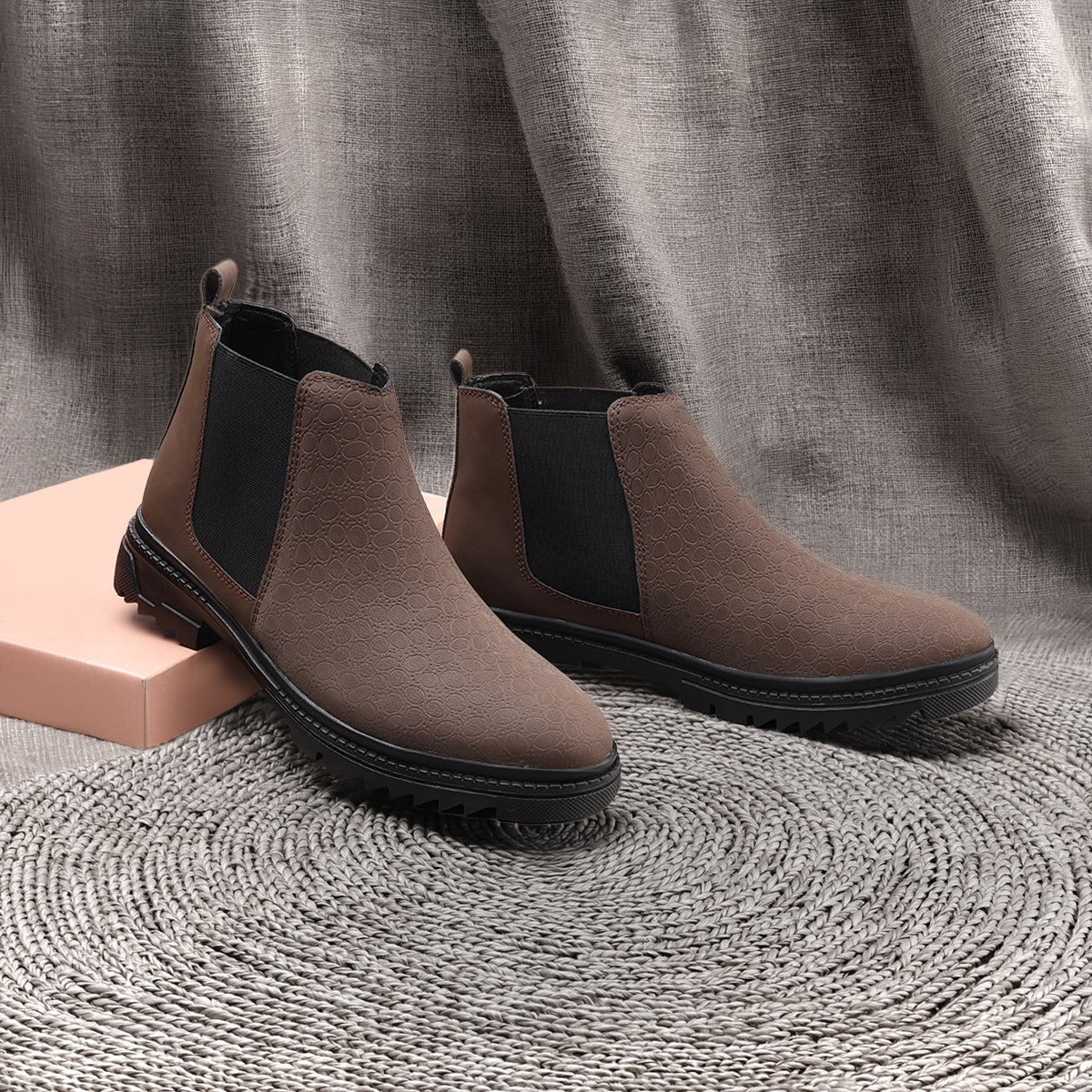 BAXXICO Classic Chelsea Boots for Men Durable & Comfortable Fit