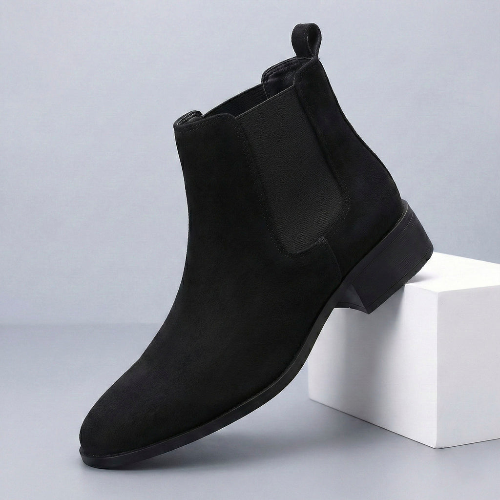 BAXXICO Smart Casual Mens Boots with 4.5cm Heel Height