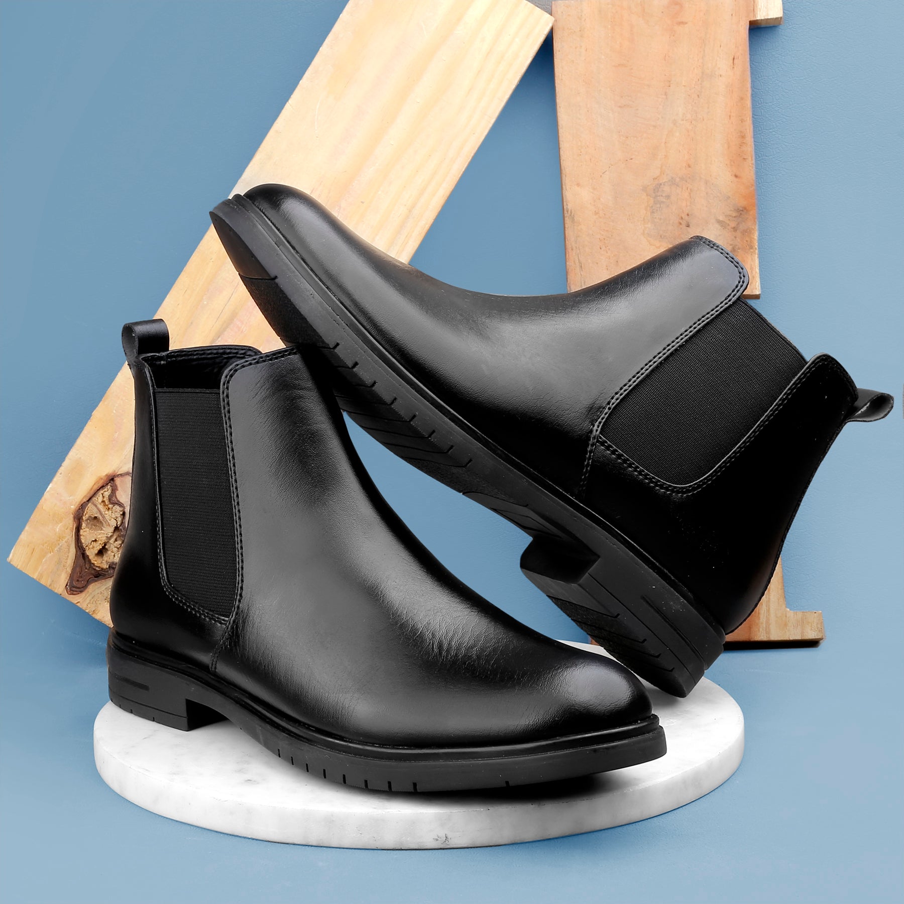 Baxxico New Stylish Men Slip on Ankle Stylish Boots