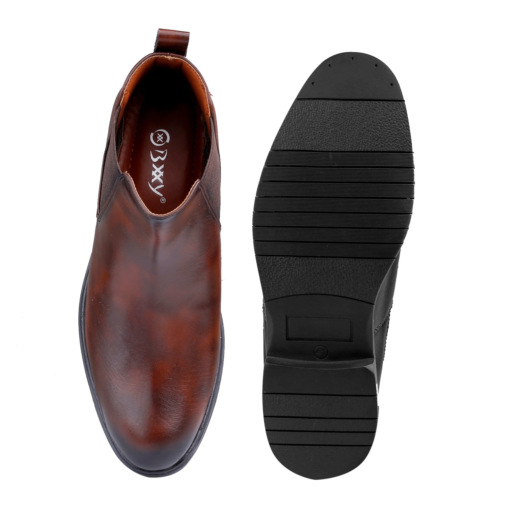 Baxxico New Stylish Men Slip on Ankle Stylish Boots