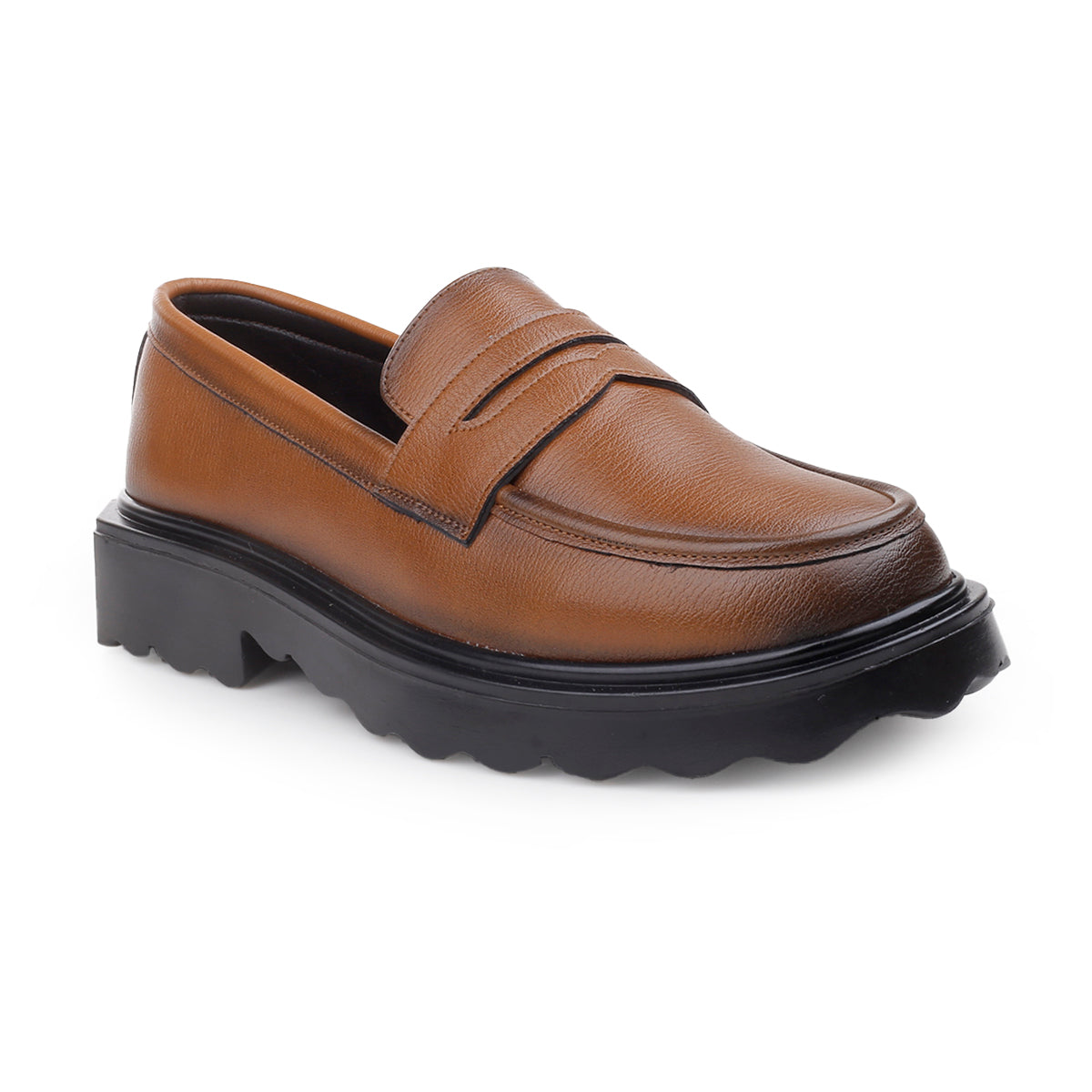 BAXXICO Stylish Black Loafers Crafted for Comfort & Bold Personality