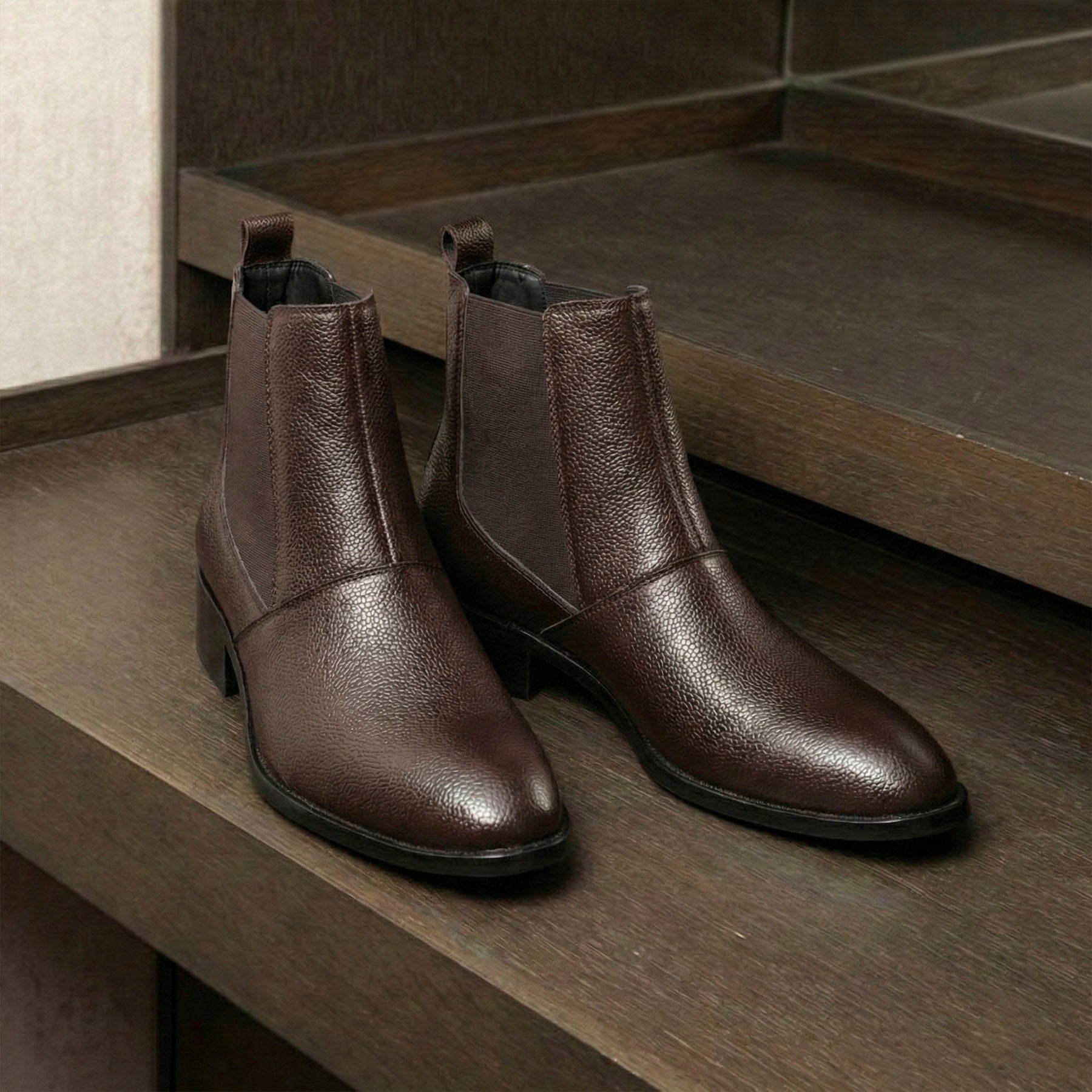 BAXXICO Luxury Mens Boots Designed to Add Extra Height & Confidence