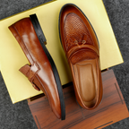 BAXXICO Party Wear Premium Range Tassel Formal Slip ons for Men