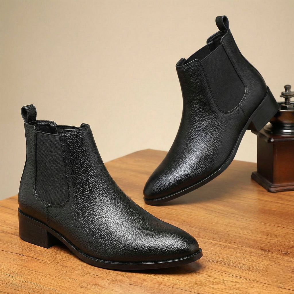 BAXXICO Mens Height Boost Boots 4.5CM Stylish & Comfortable