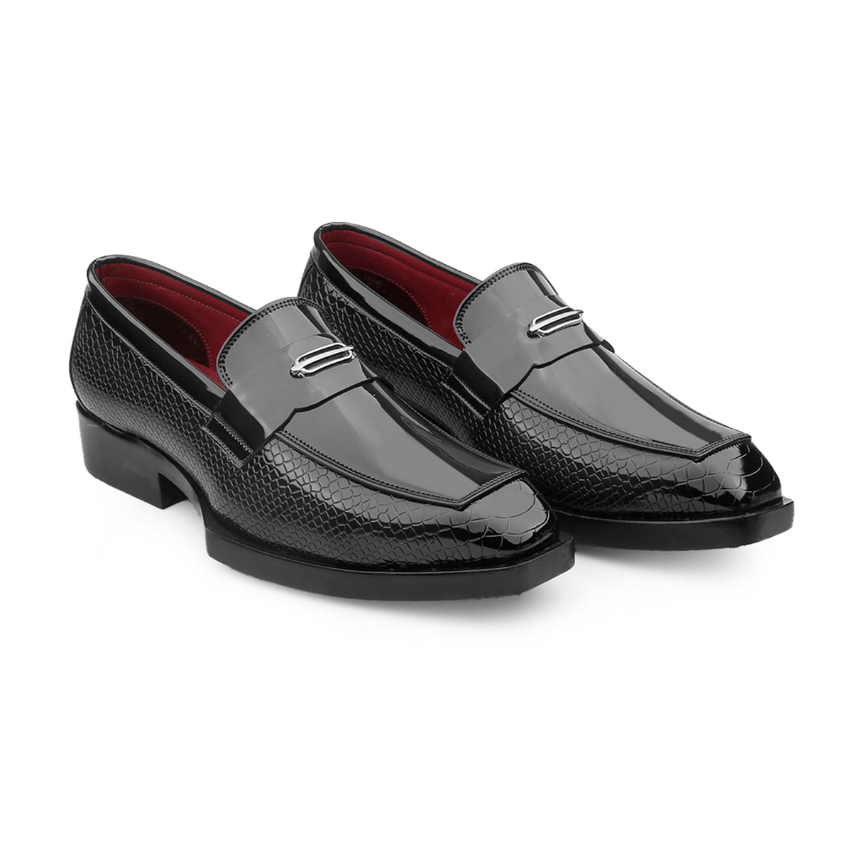 BAXXICO Luxury Party Wear Shoes with Elevated Heel Design for Men