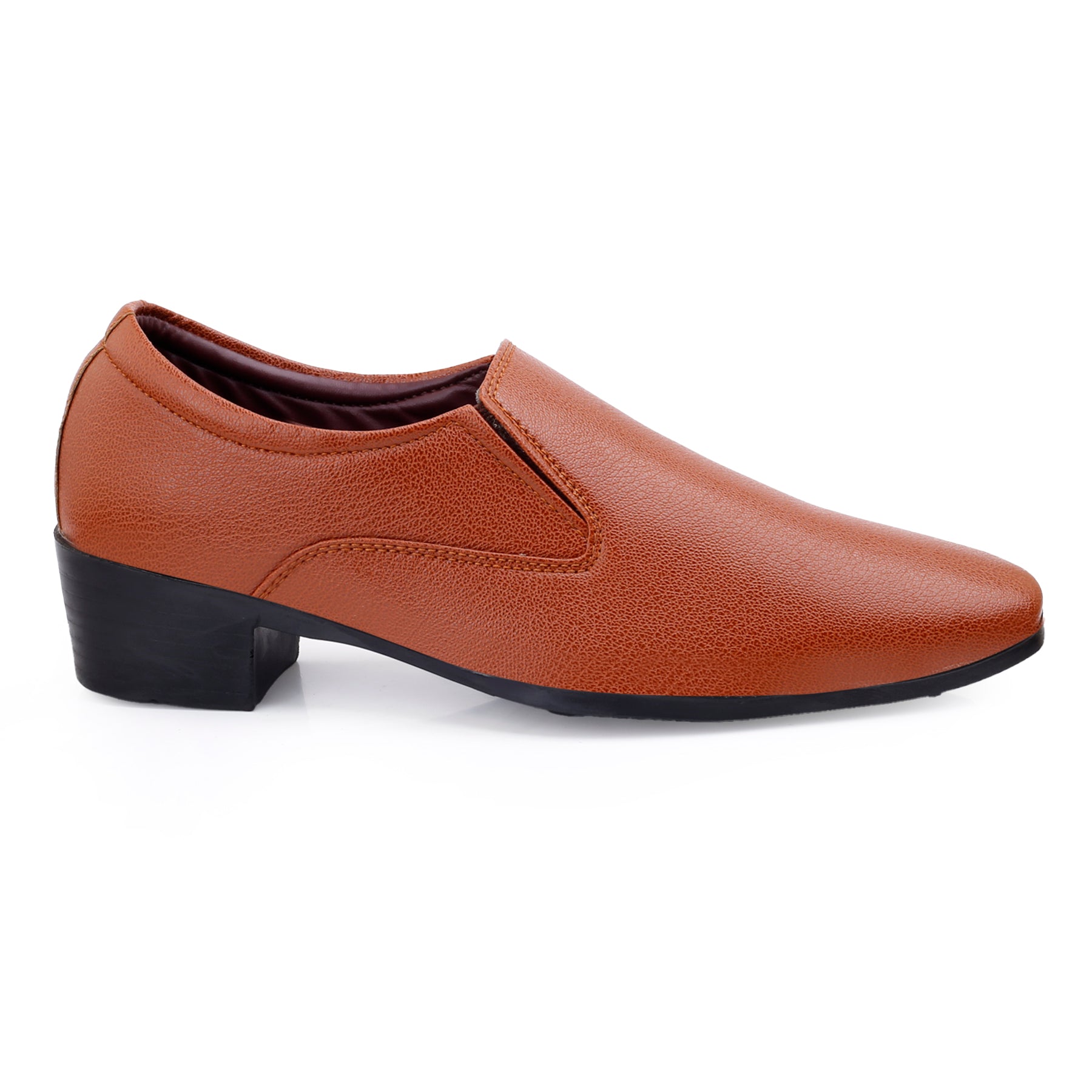 BAXXICO Height Increasing Elevator Slip-on Formal Shoes for Men