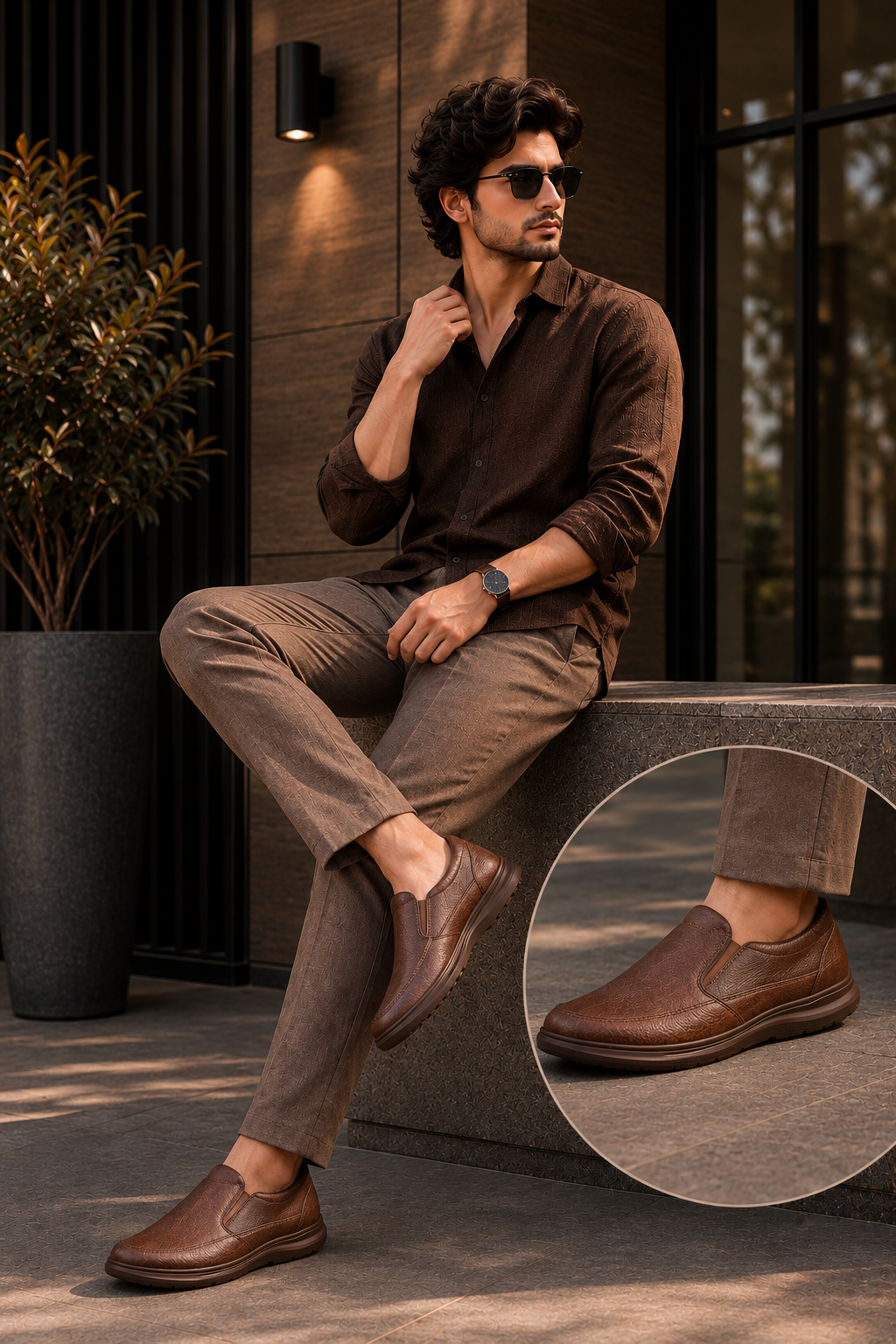 BAXXICO Mens Premium Comfort Slip On Shoes