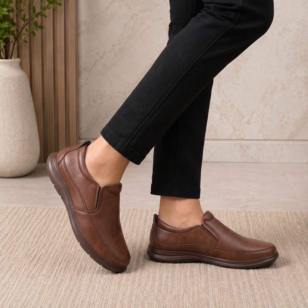 BAXXICO Mens Premium Comfort Slip On Shoes